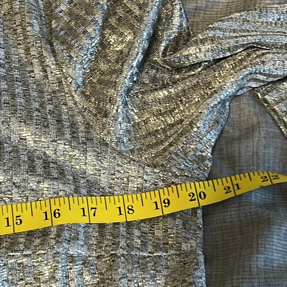 NWT Torrid Silver Shimmer Dress - Picture 10 of 11